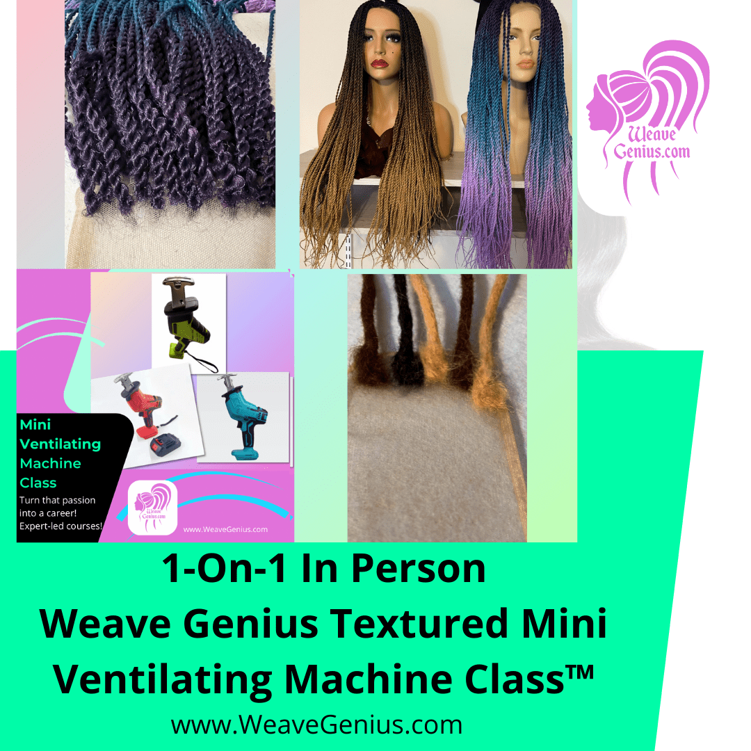1-On-1 Weave Genius Textured Mini Ventilating™ Machine Class