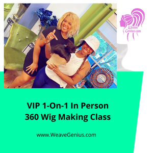 360 Wig Making Sewing Machine Class | Online