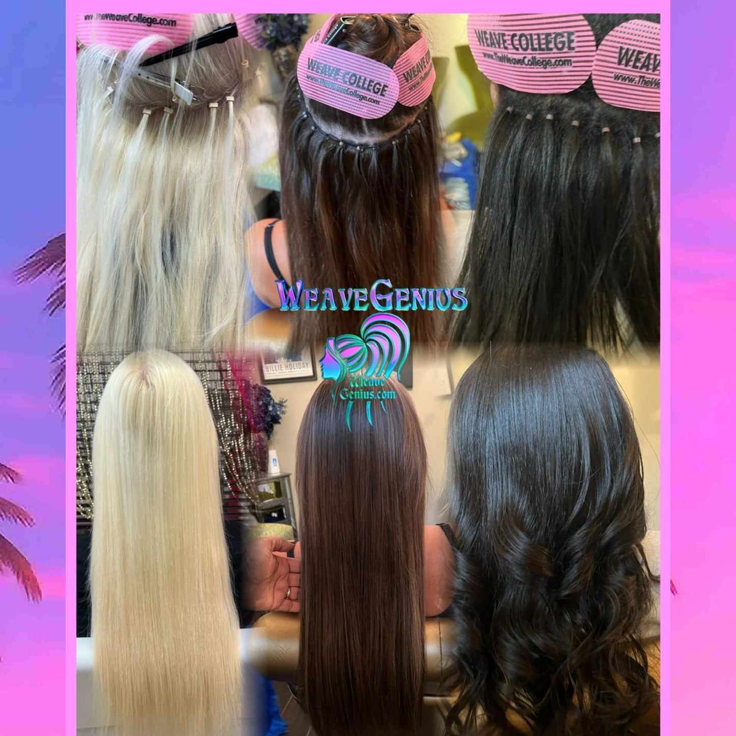 Micro-link Braidless Sew-in Install | Jacksonville Fl