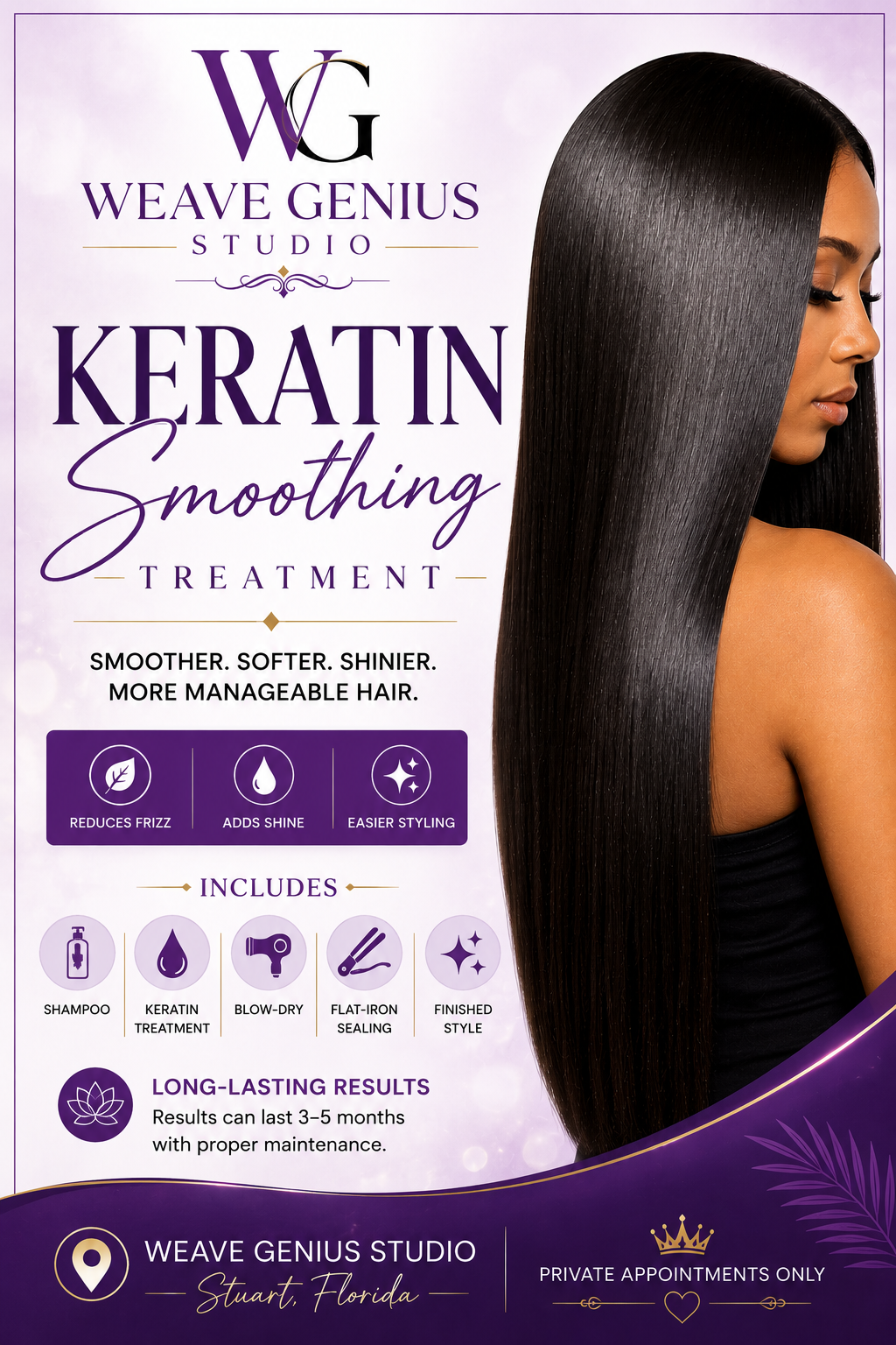 Keratin Smoothing Treatment | Stuart FL