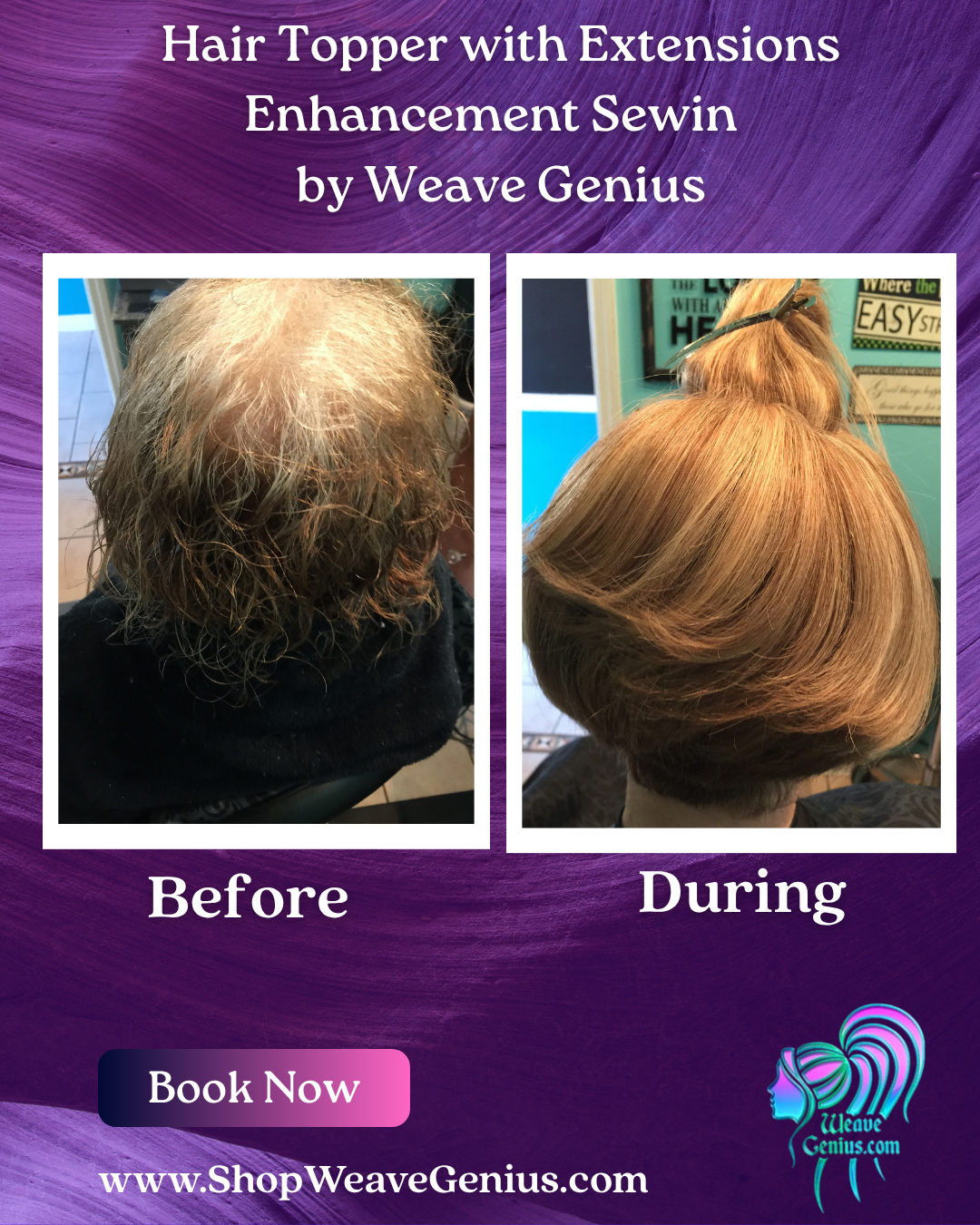 Beaded Topper Integration with Extensions | Stuart FL