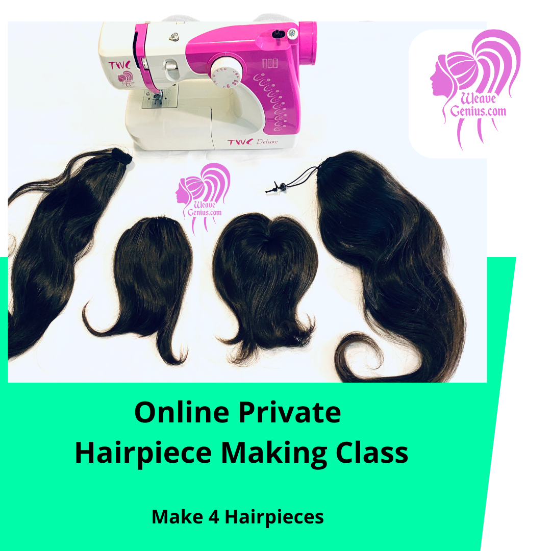 Online | 1-On-1 Hairpiece Making Class
