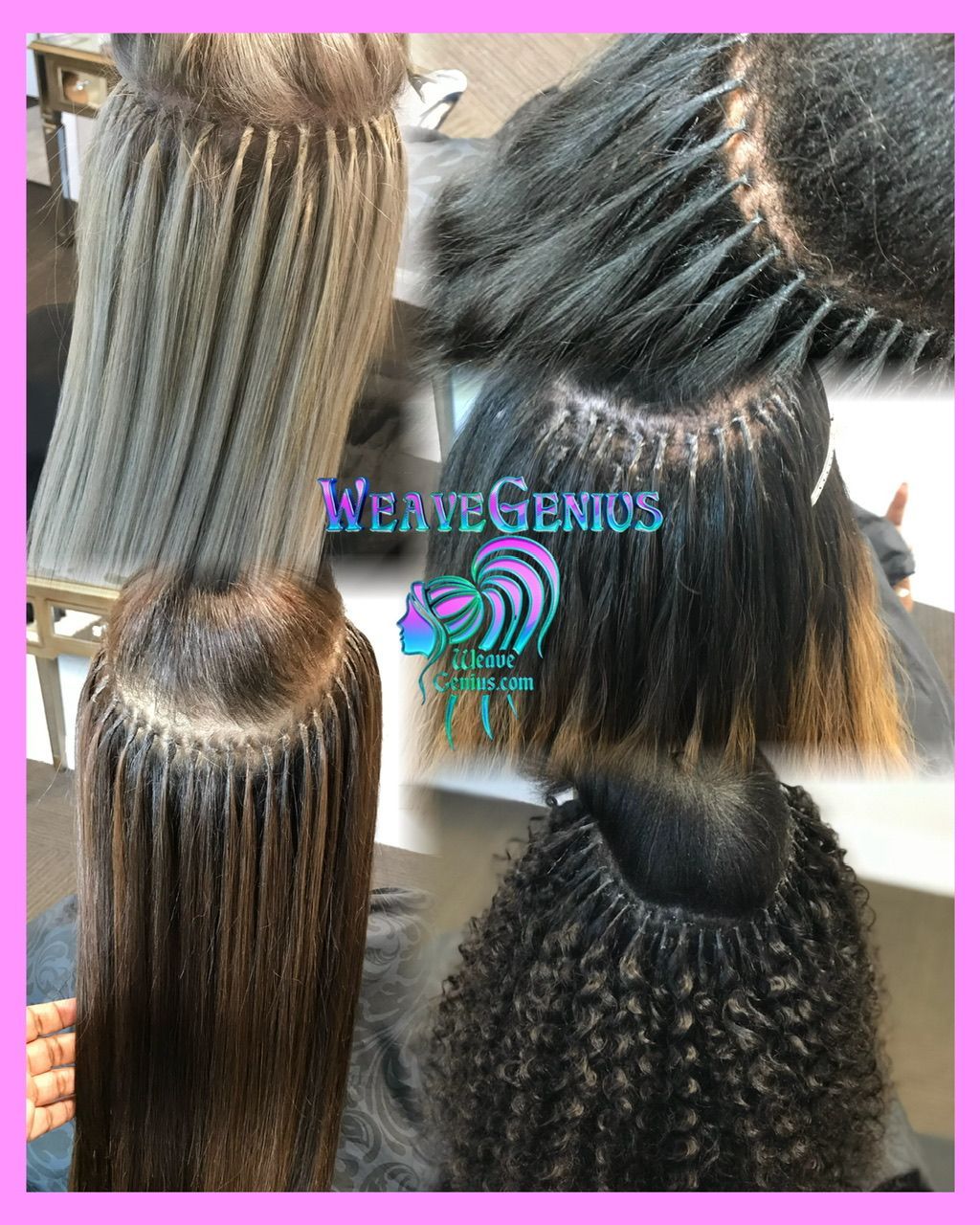 Hair Fusion K-Tips Install | Jacksonville Fl