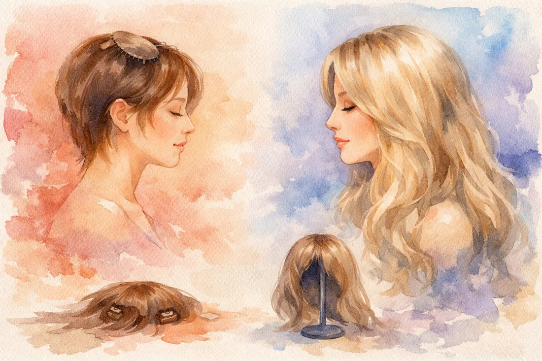 Toppers vs Full Wigs: Which Fits Best?