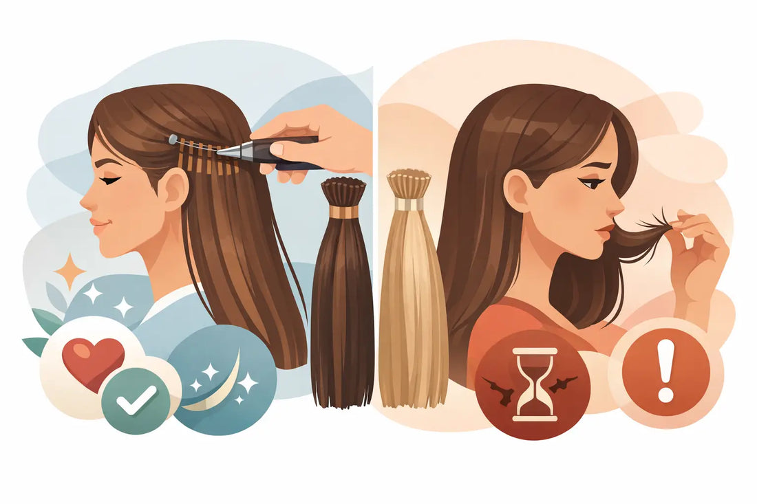 K-Tip Hair Extensions Pros and Cons