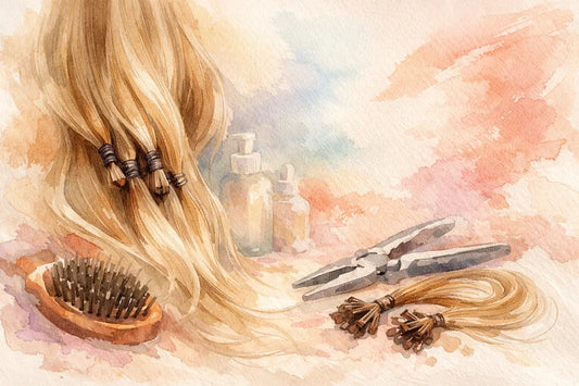 How to Care for K Tip Hair Extensions