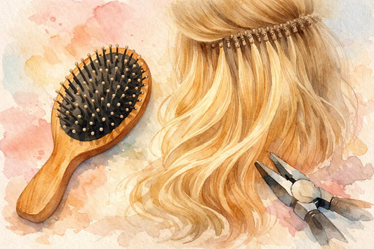 Best Hair Brush for KTip Extensions