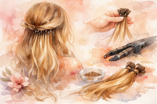 How to Reuse K Tip Hair Extensions