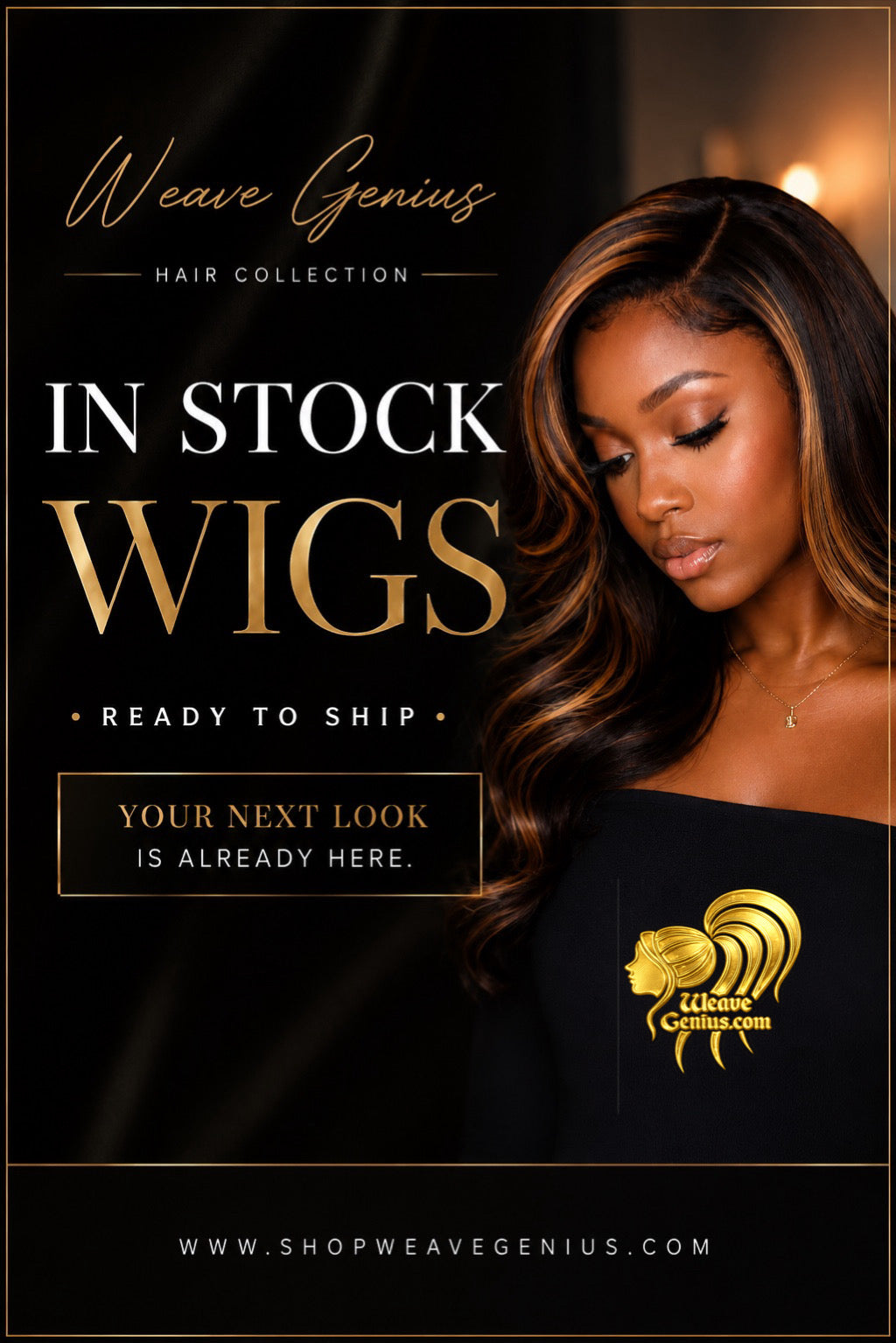 Ready to Ship Luxury Human Hair Wigs