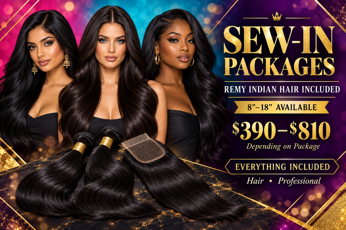 Sew-In Packages with Hair Included | Stuart, FL