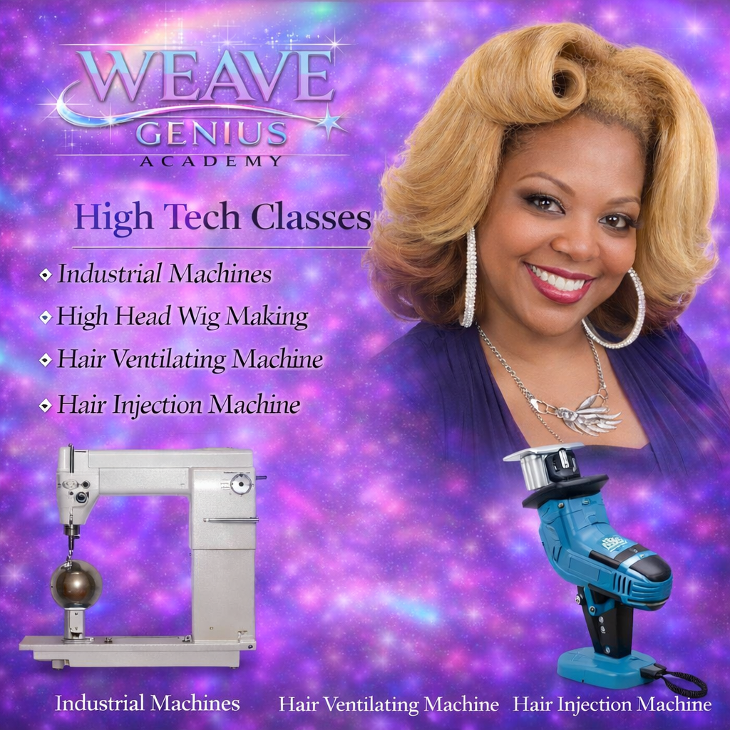 Private 1-On-1 High Tech Hair System Classes | Hair Ventilating/Hair I ...