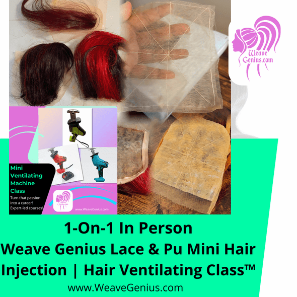 1-On-1 Mini Hair Ventilating™ Hair Injection Master Machine Class