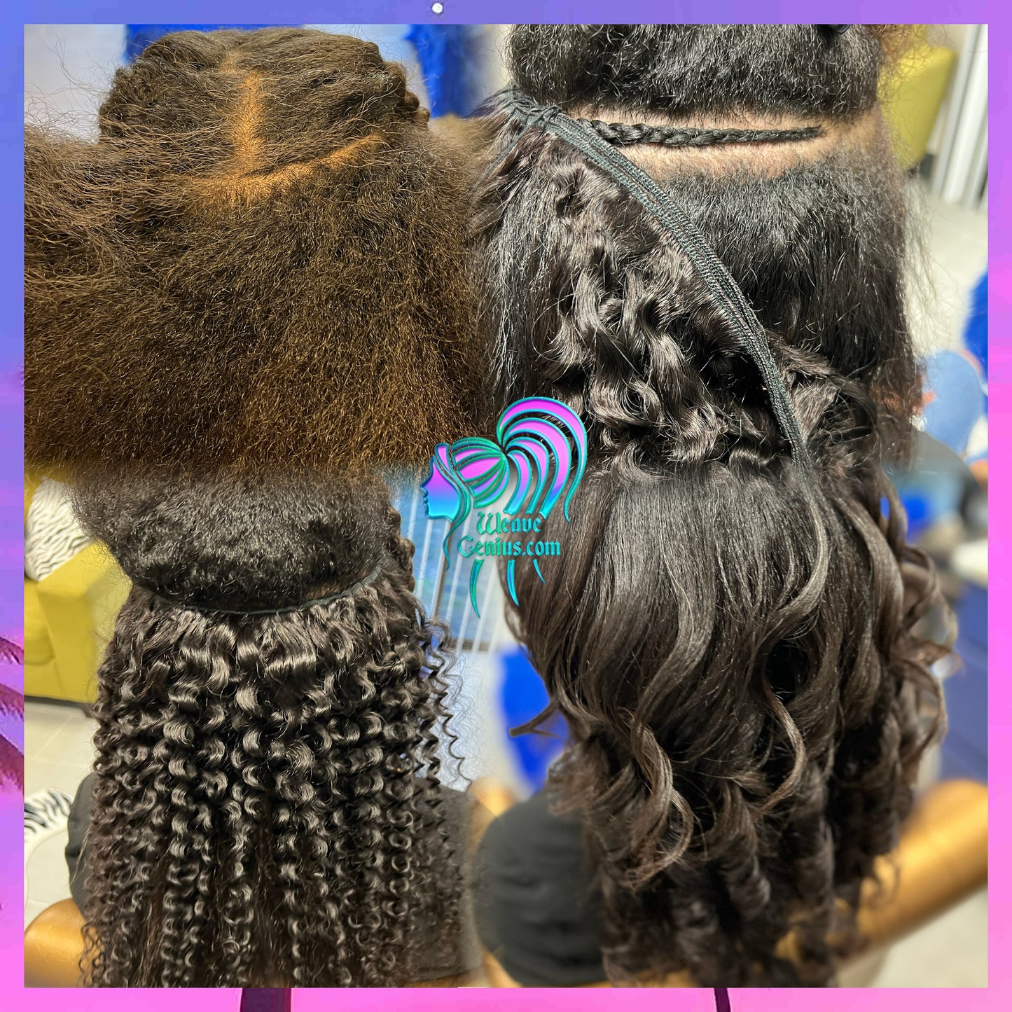 Weft Track Sew-in Install | Stuart FL