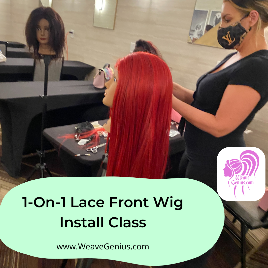 1-On-1 Lace Wig Install Class | Stuart FL