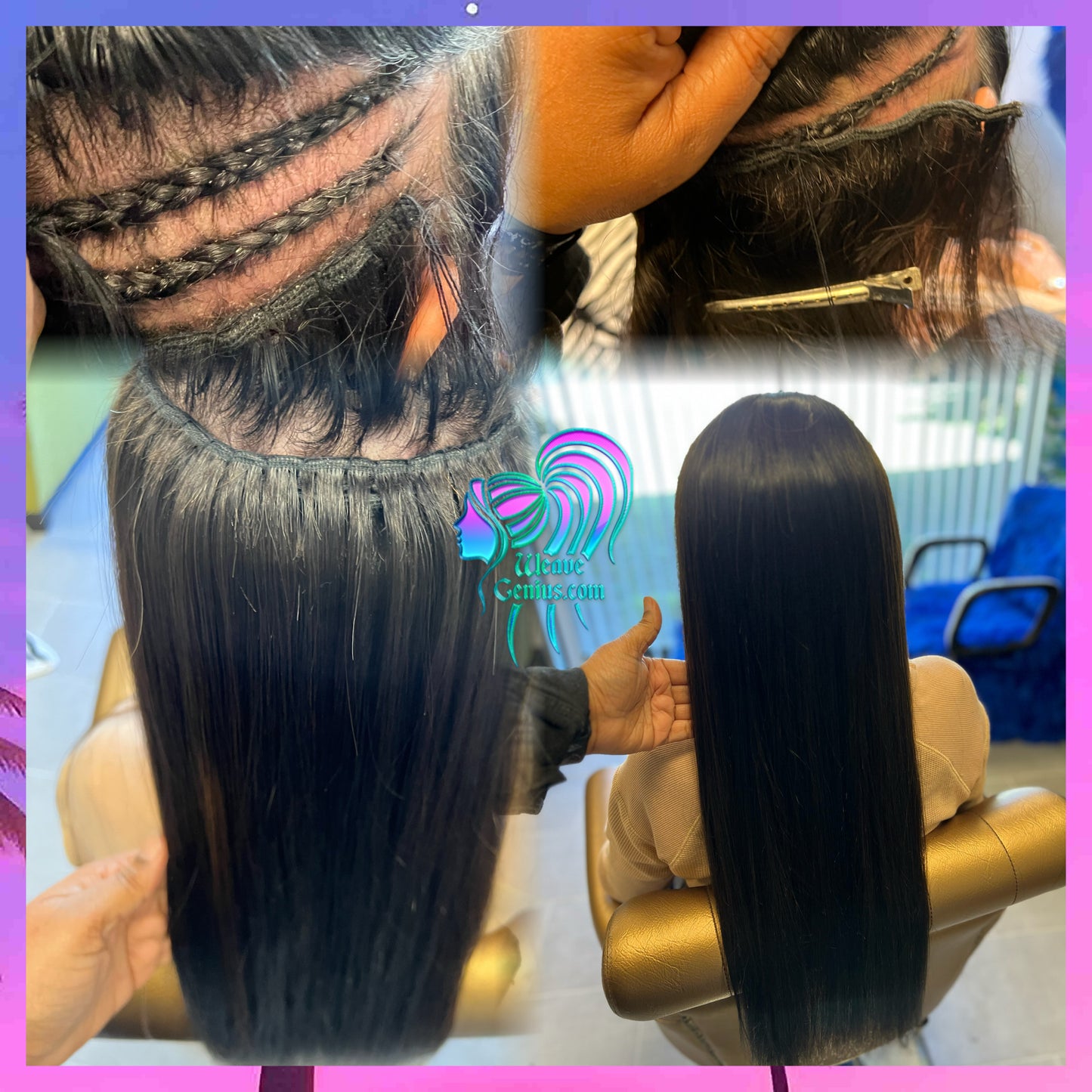 Weft Track Sew-in Install | Stuart FL