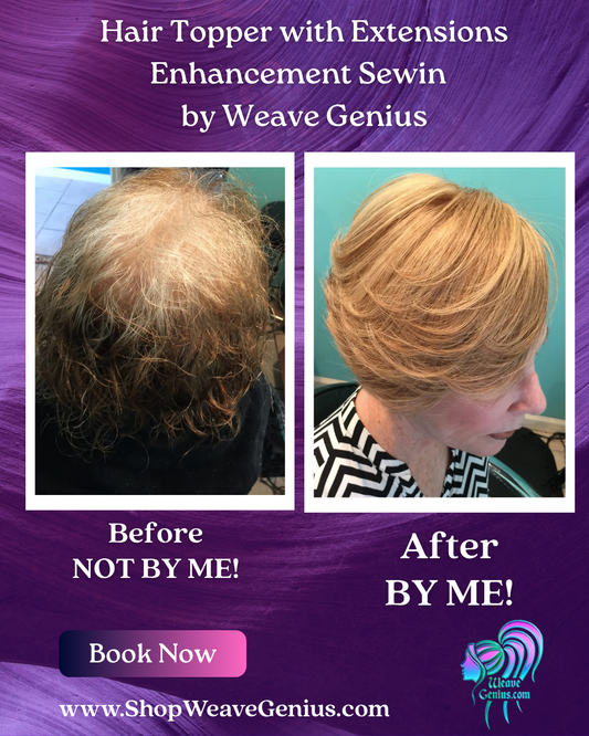 Hair Topper Hair Replacement Install | Stuart FL