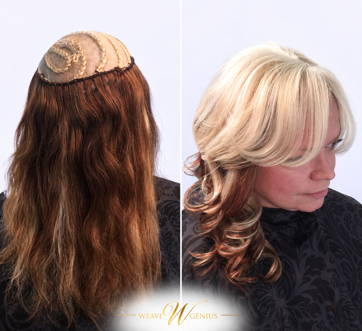 Weave Genius Hair Extensions & Sew-in Installation Gallery