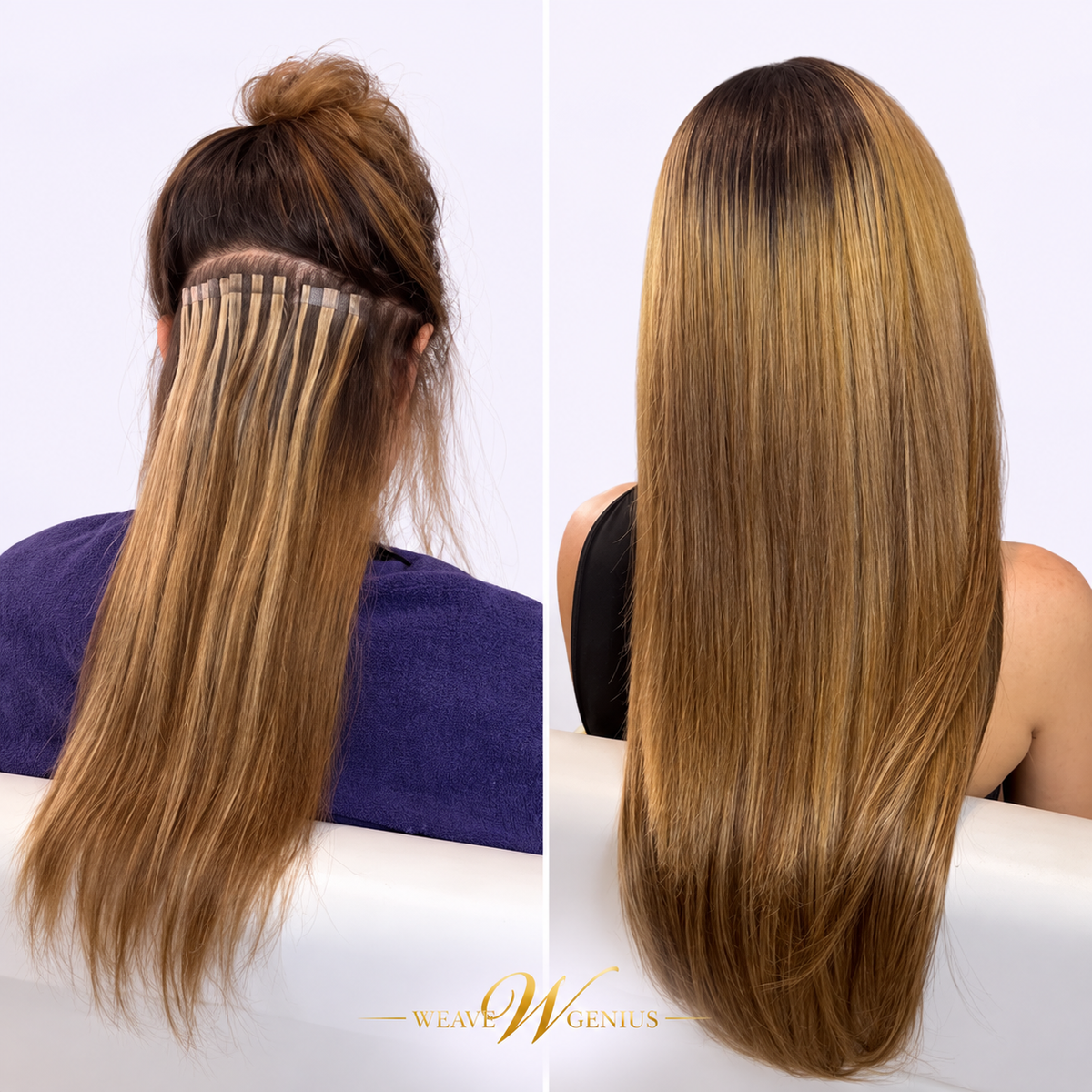 Weave Genius Hair Extensions & Sew-in Installation Gallery