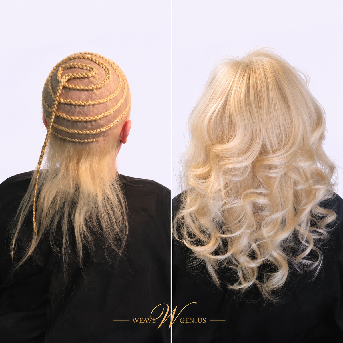 Weave Genius Hair Extensions & Sew-in Installation Gallery