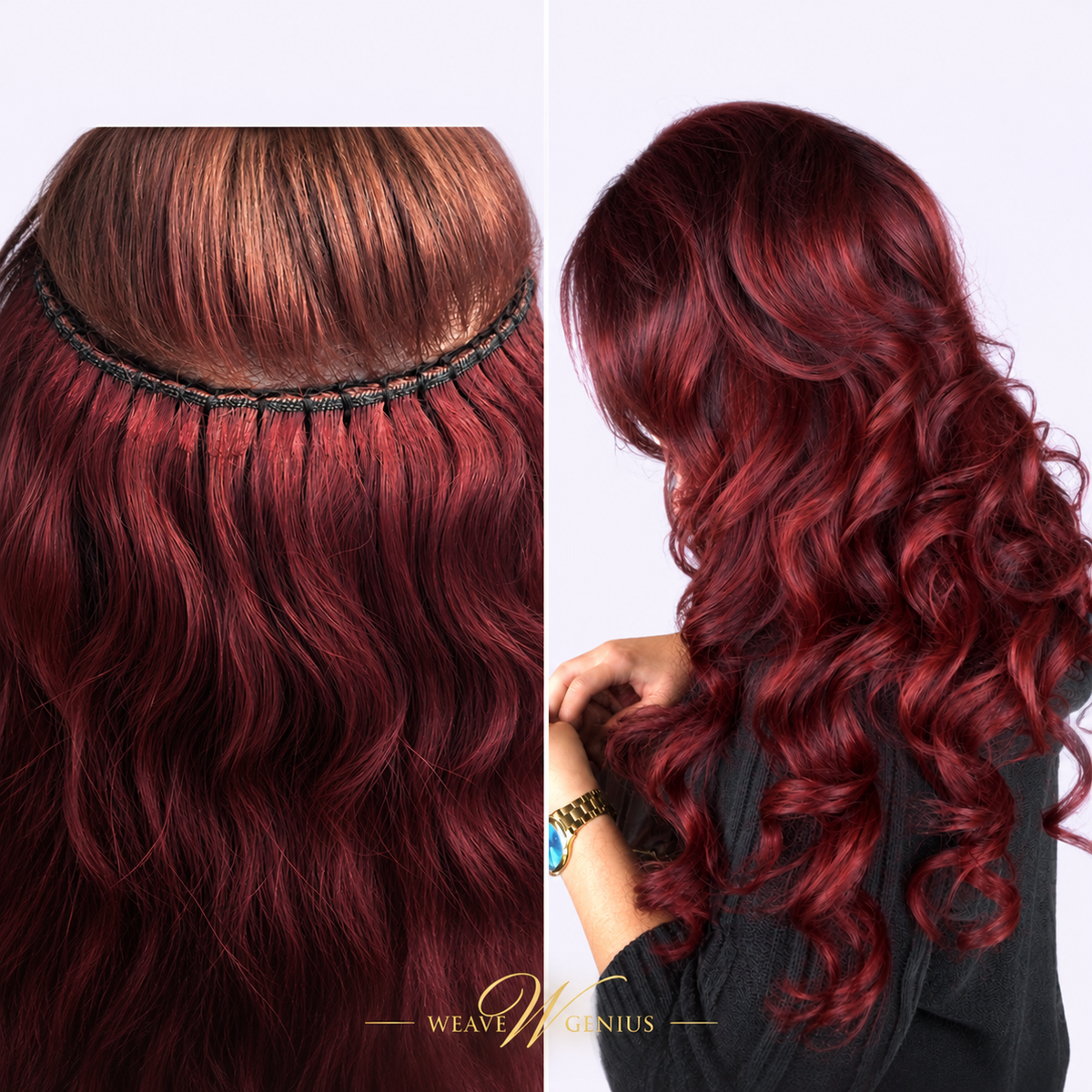 Weave Genius Hair Extensions & Sew-in Installation Gallery