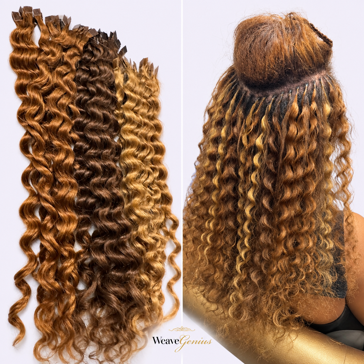 Weave Genius Hair Extensions & Sew-in Installation Gallery
