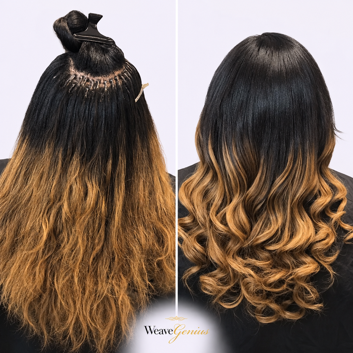 Weave Genius Hair Extensions & Sew-in Installation Gallery