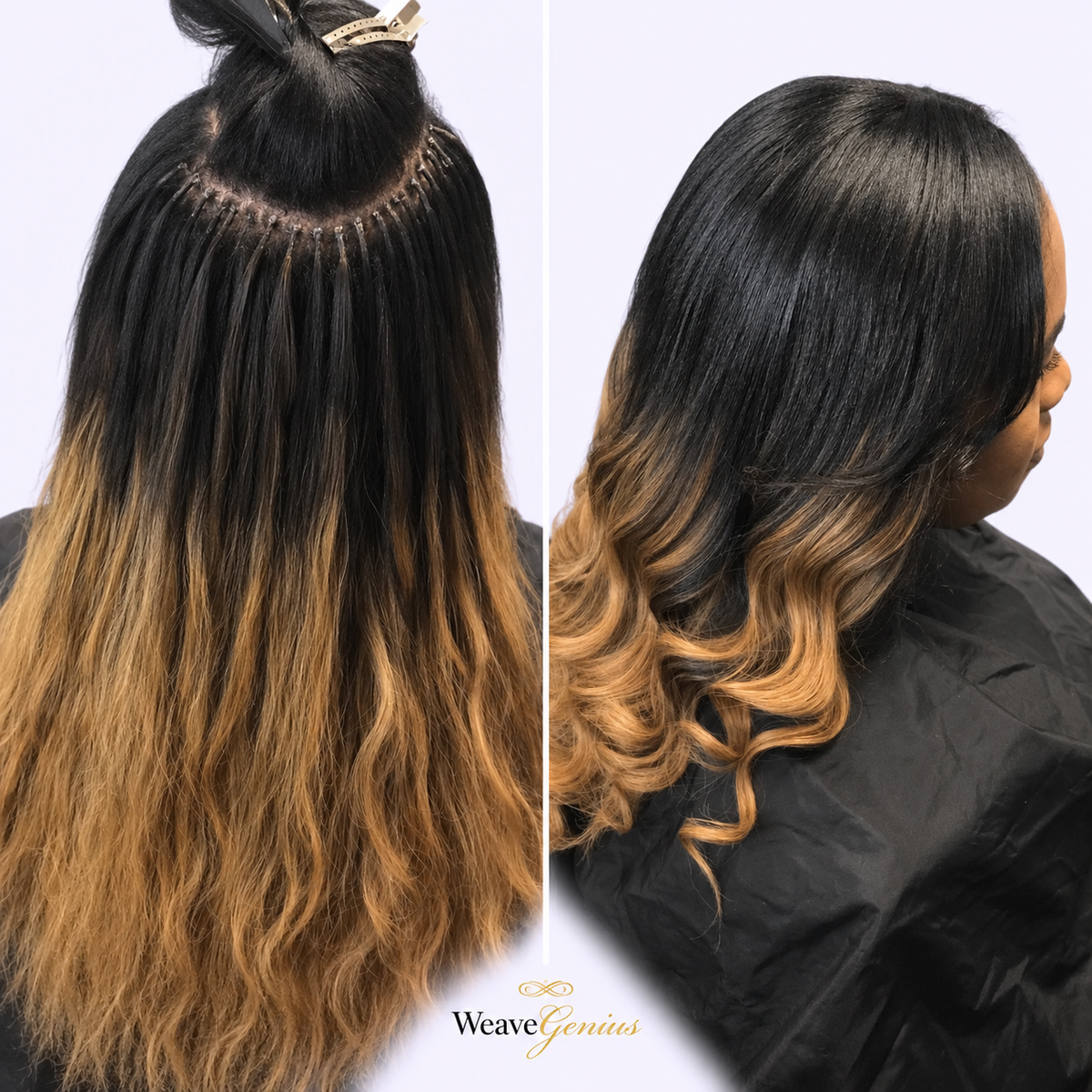Weave Genius Hair Extensions & Sew-in Installation Gallery