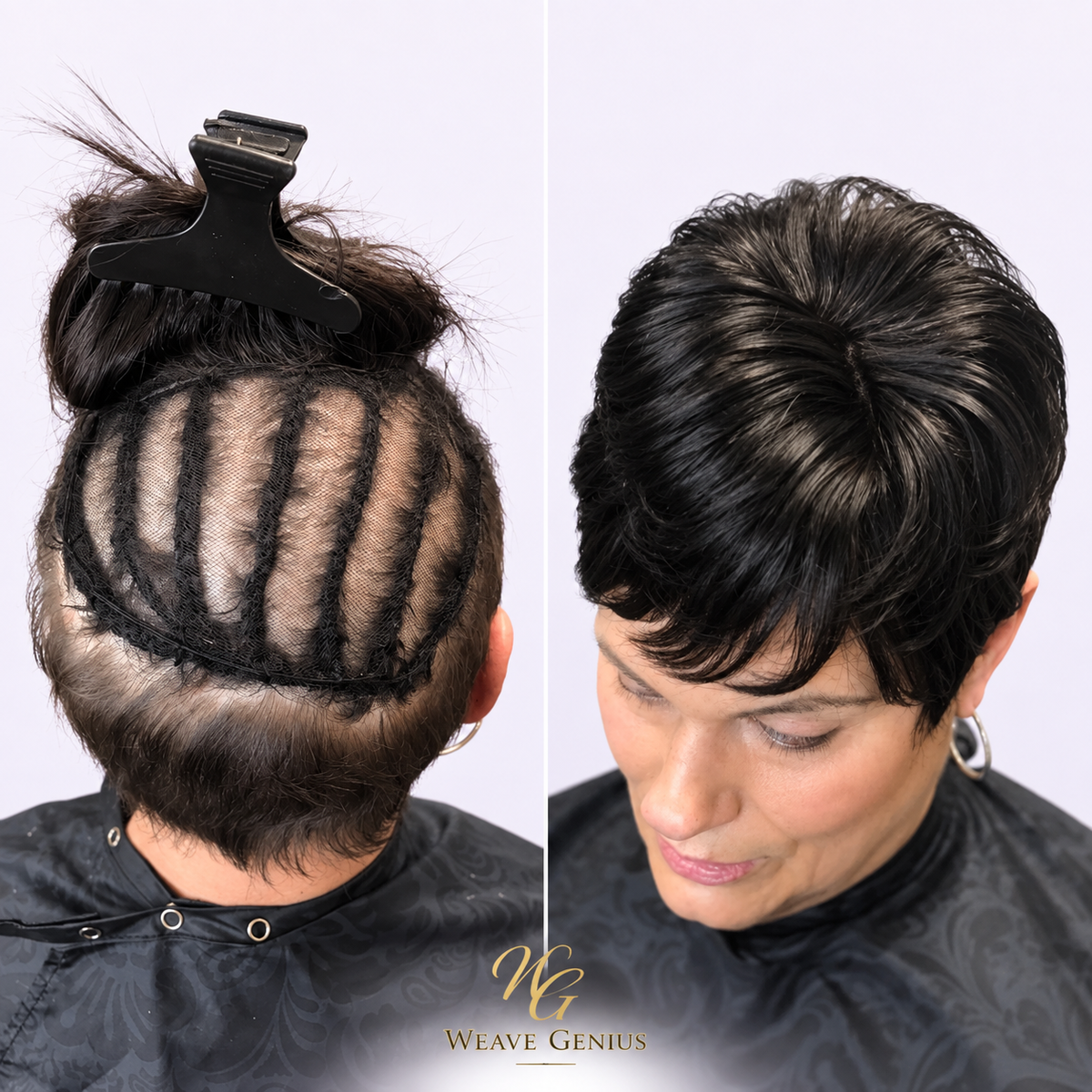 Weave Genius Hair Extensions & Sew-in Installation Gallery