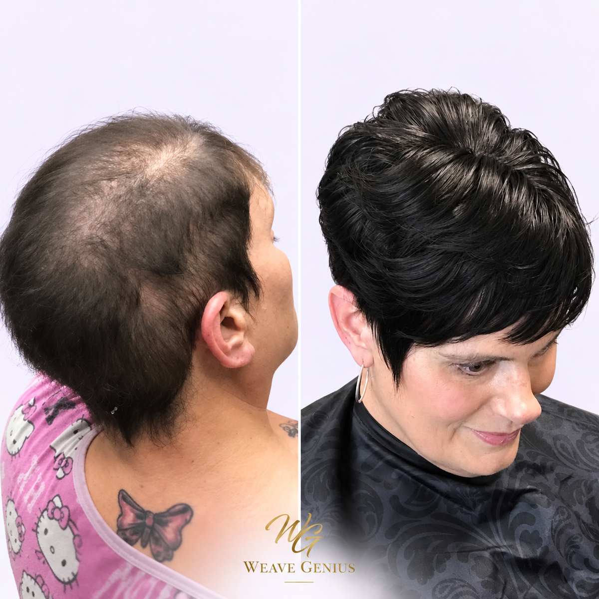 Weave Genius Hair Extensions & Sew-in Installation Gallery