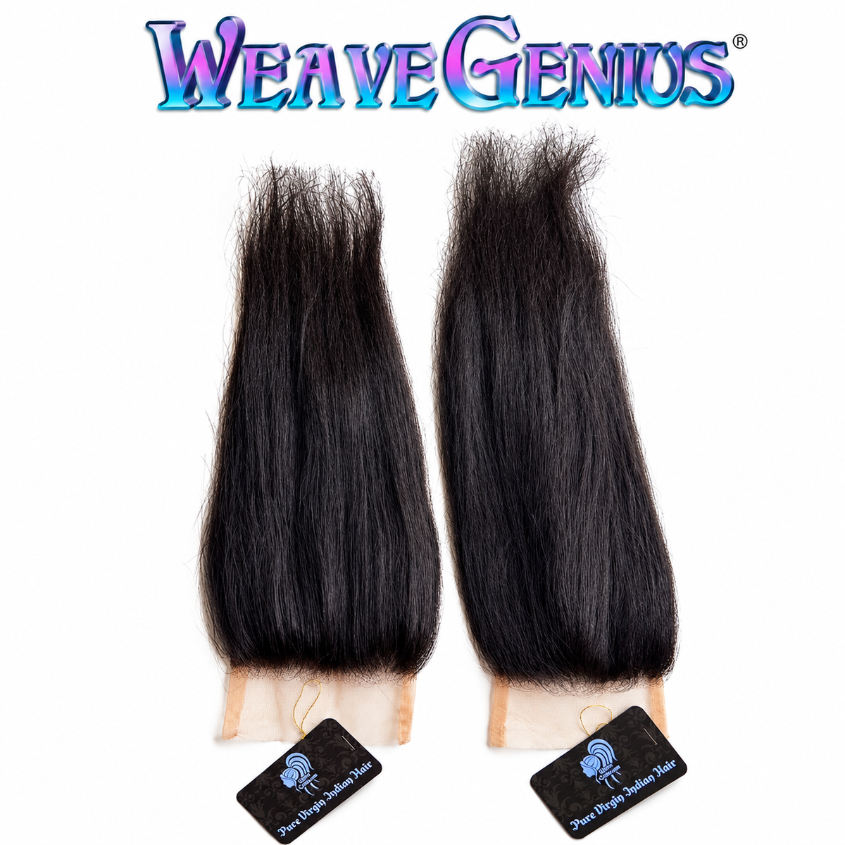 In Stock | Relaxed Yakiwave | 4×4 Lace Closure | Natural Black