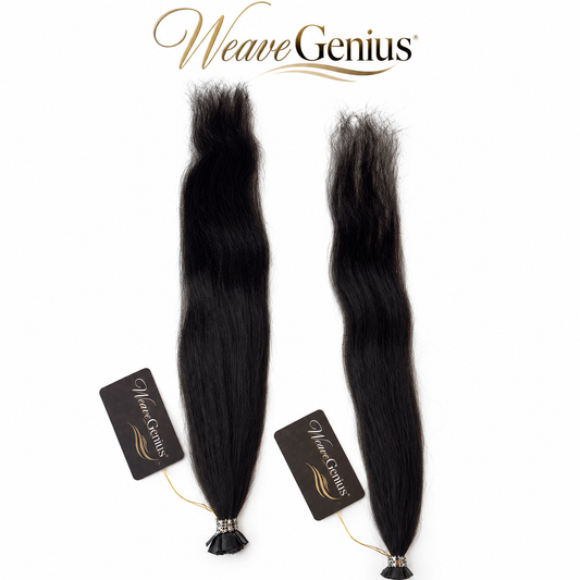 In Stock | Relaxed Yakiwave | K-Tips & I-Tips | Natural Black