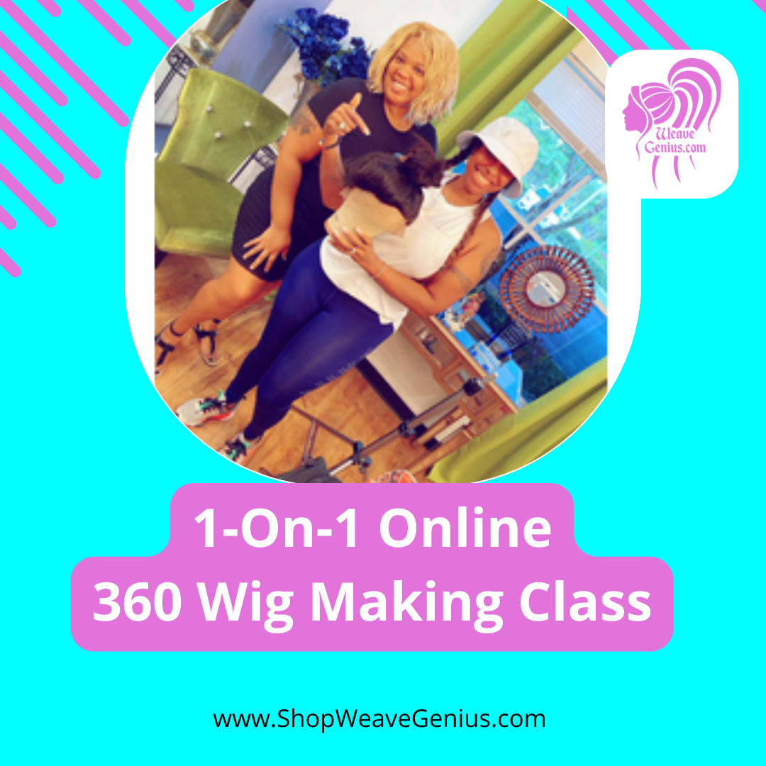 360 Wig Making Sewing Machine Class | Online