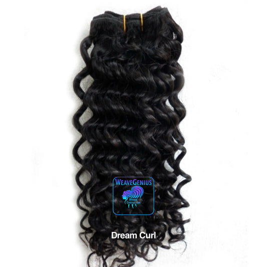 Natural Black & Colored ~ Dreamcurl Indian Hair Bundle