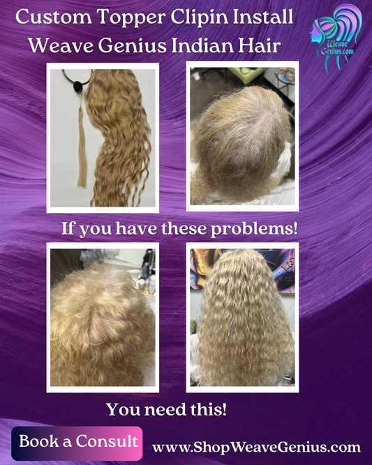 Hair Replacement Topper Install | Jacksonville FL