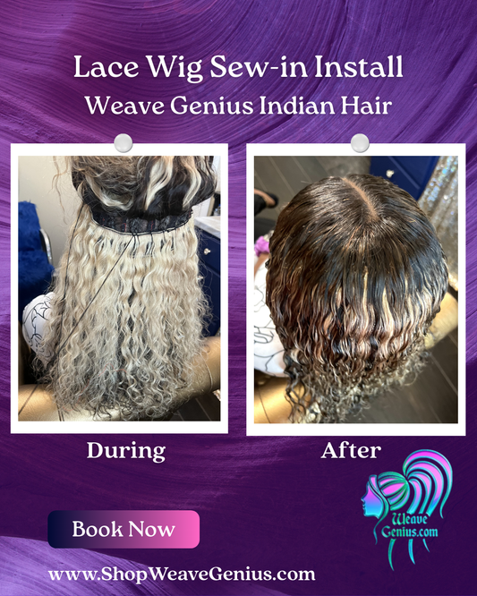 Lace Wig Sew-in Install | Stuart FL