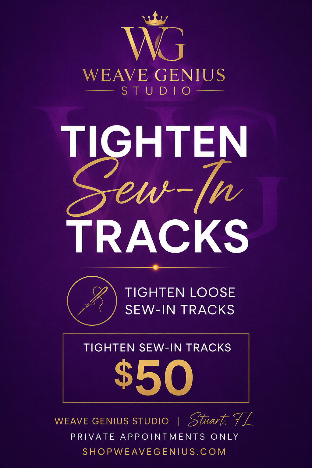 Tighten Hair Tracks