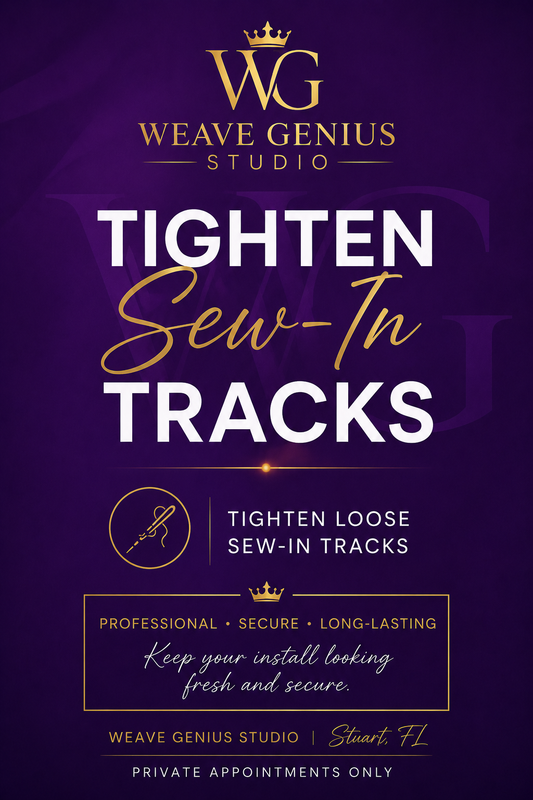 Tighten Sew-in Hair Tracks