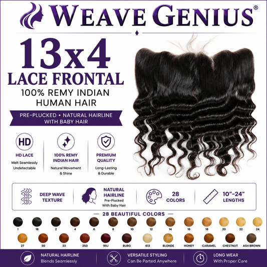 Island Curl 13x4 Lace Frontal | Premium Virgin Indian Hair | 28 Color