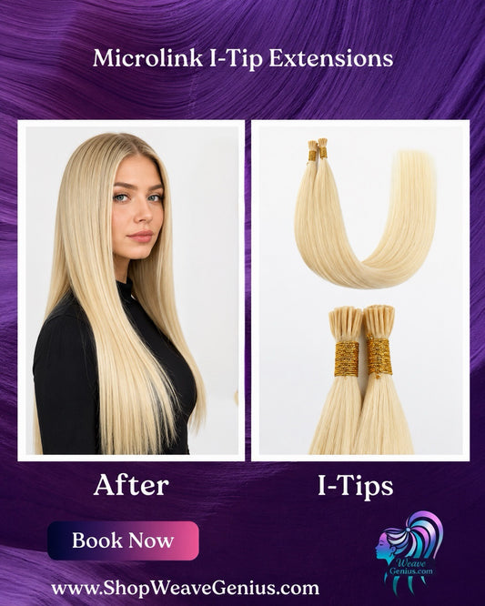 I-Tip Hair Extensions – Hair Included (In-Stock Hair) | Jacksonville, FL