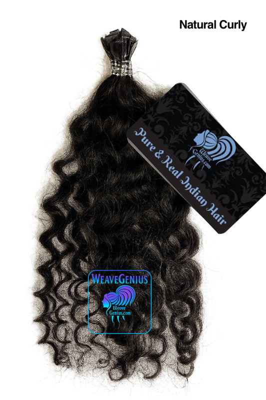 Natural Curly Traditional Ktips - Custom Order