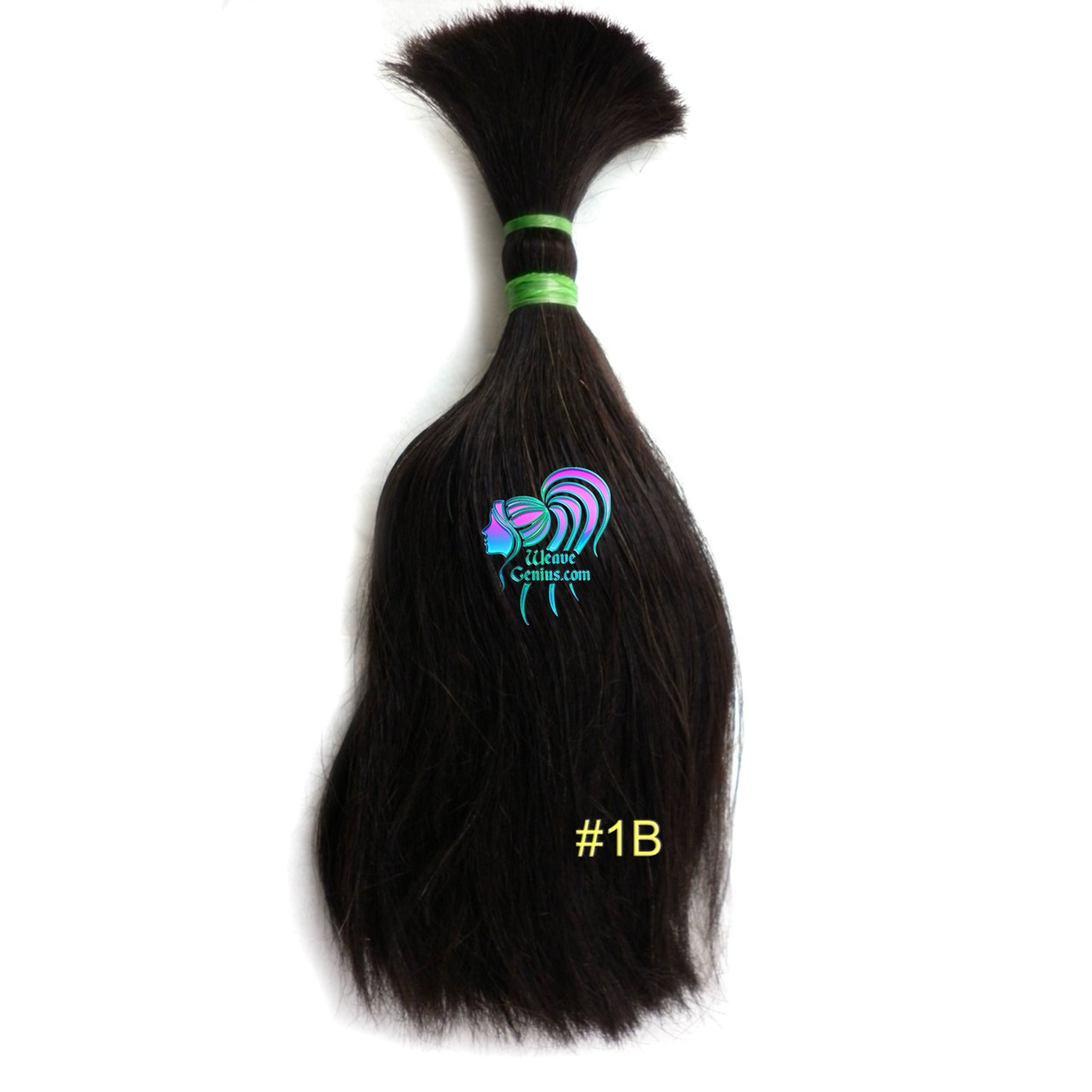 Natural Black & Colored ~ Natural Wavy Indian Hair Bundle