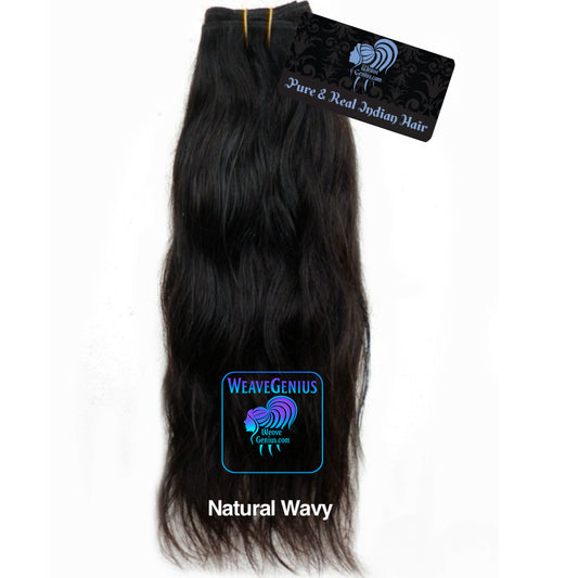 Natural Wavy Indian Hair Bundle - Custom Order