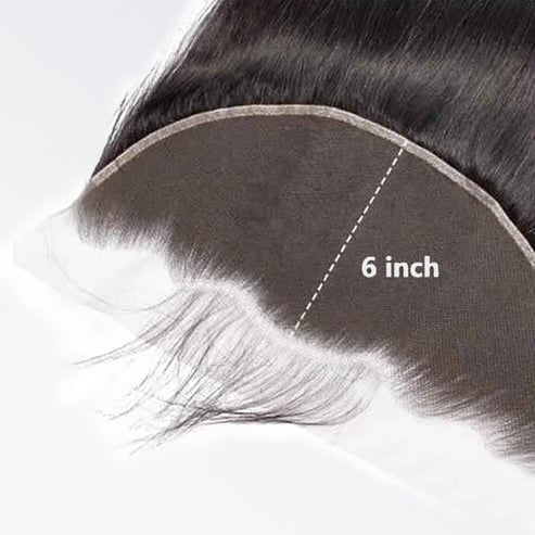 Straight Brazilian 100% Virgin 13x6 Lace Frontal