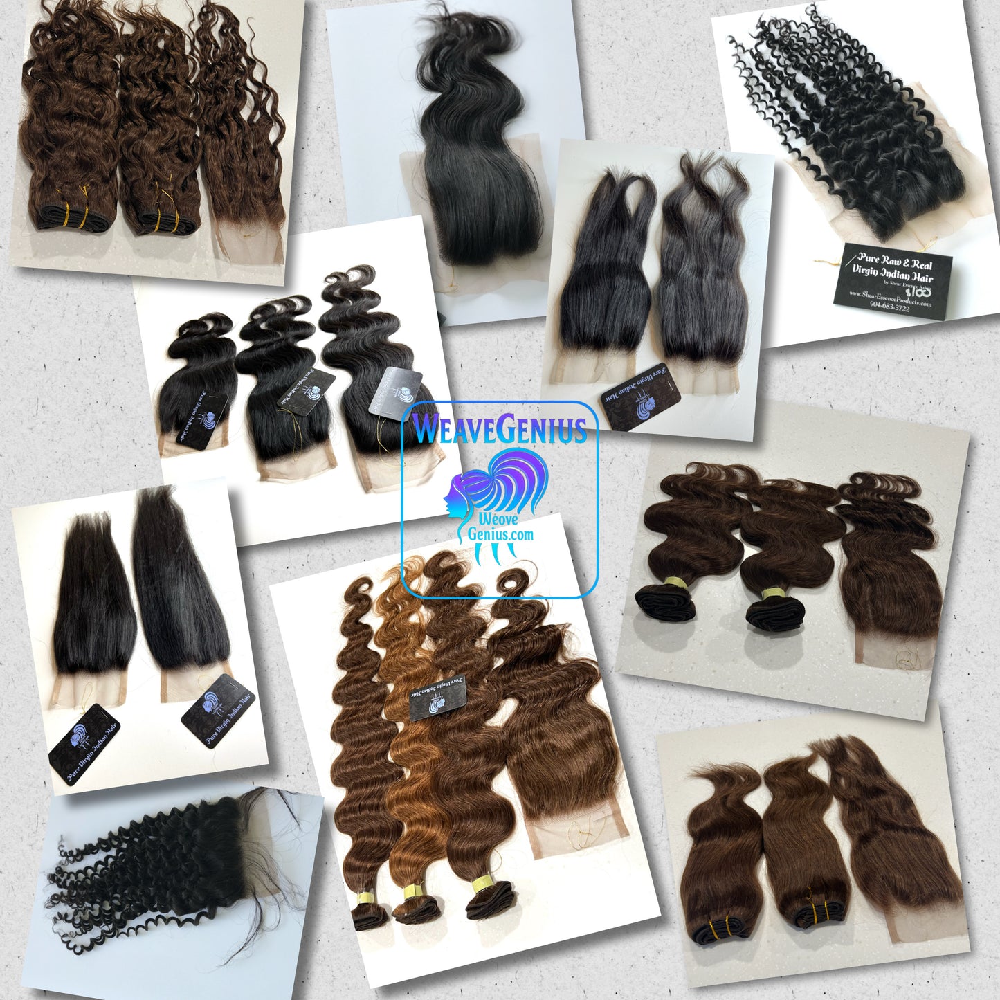 Premium Virgin Indian Hair 4x4 Lace Closure – Custom Order