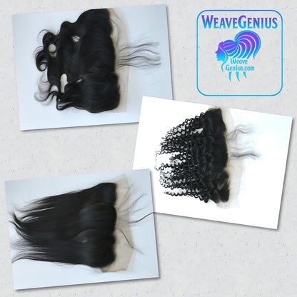 Premium Virgin Indian Hair 13x4 Lace Frontals – Custom Order