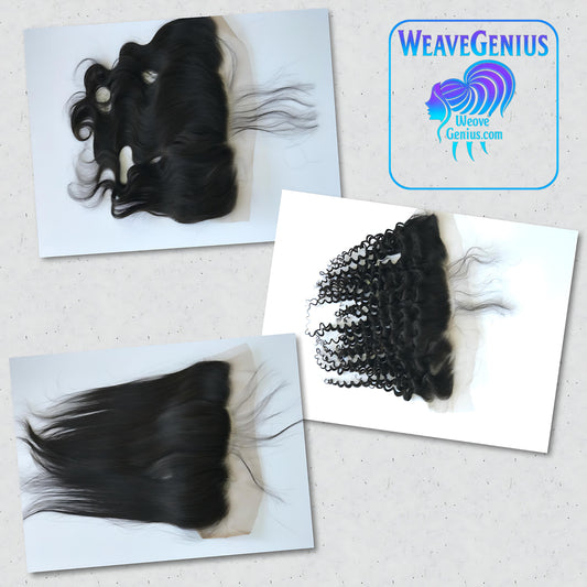 Premium Virgin Indian Hair 13x4 Lace Frontals – Custom Order