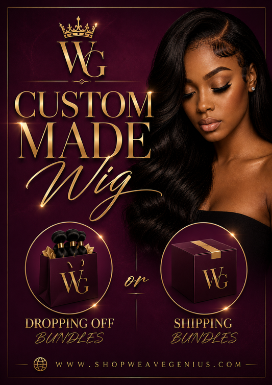 Custom Wig Made | Dropping Off Bundles or Shipping Bundles