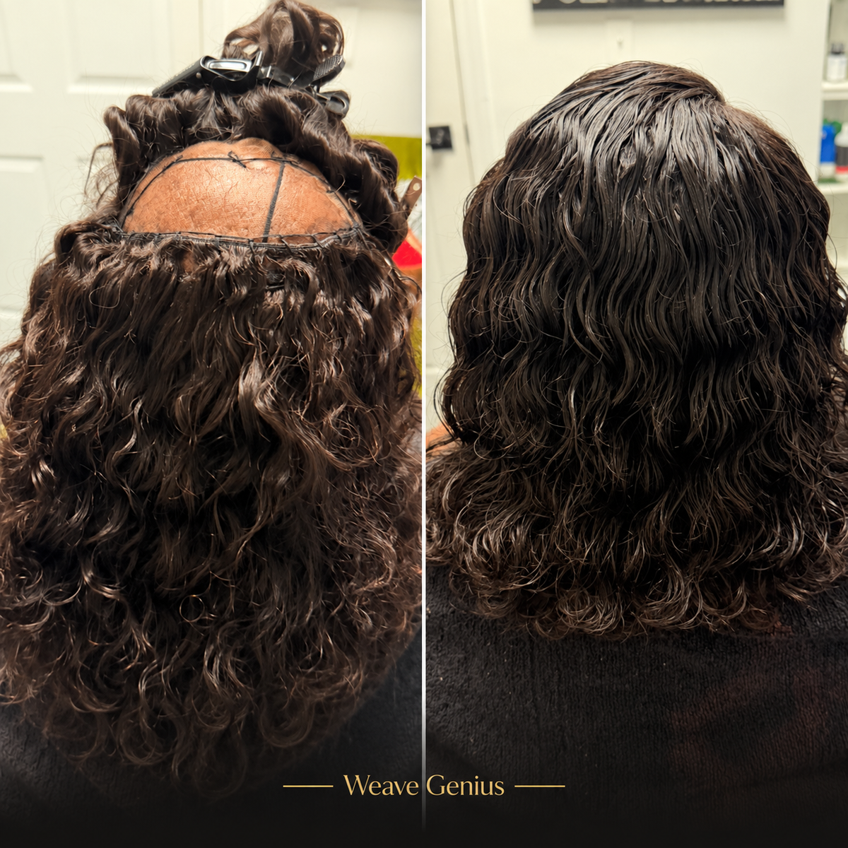 Weave Genius Hair Extensions & Sew-in Installation Gallery