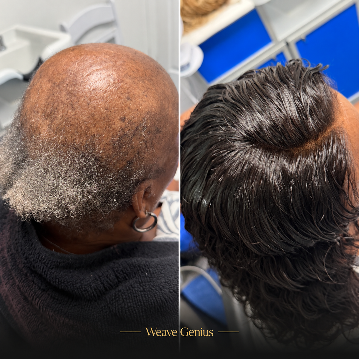 Weave Genius Hair Extensions & Sew-in Installation Gallery