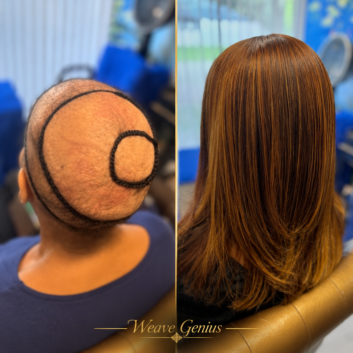 Weave Genius Hair Extensions & Sew-in Installation Gallery